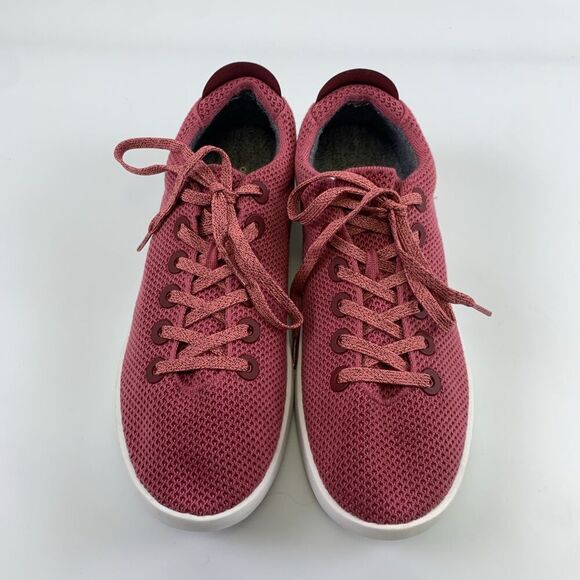 Allbirds Tree Piper Sneaker Lux Pink Lace Up Lightweight Breathable Mens 12 - Picture 4 of 13